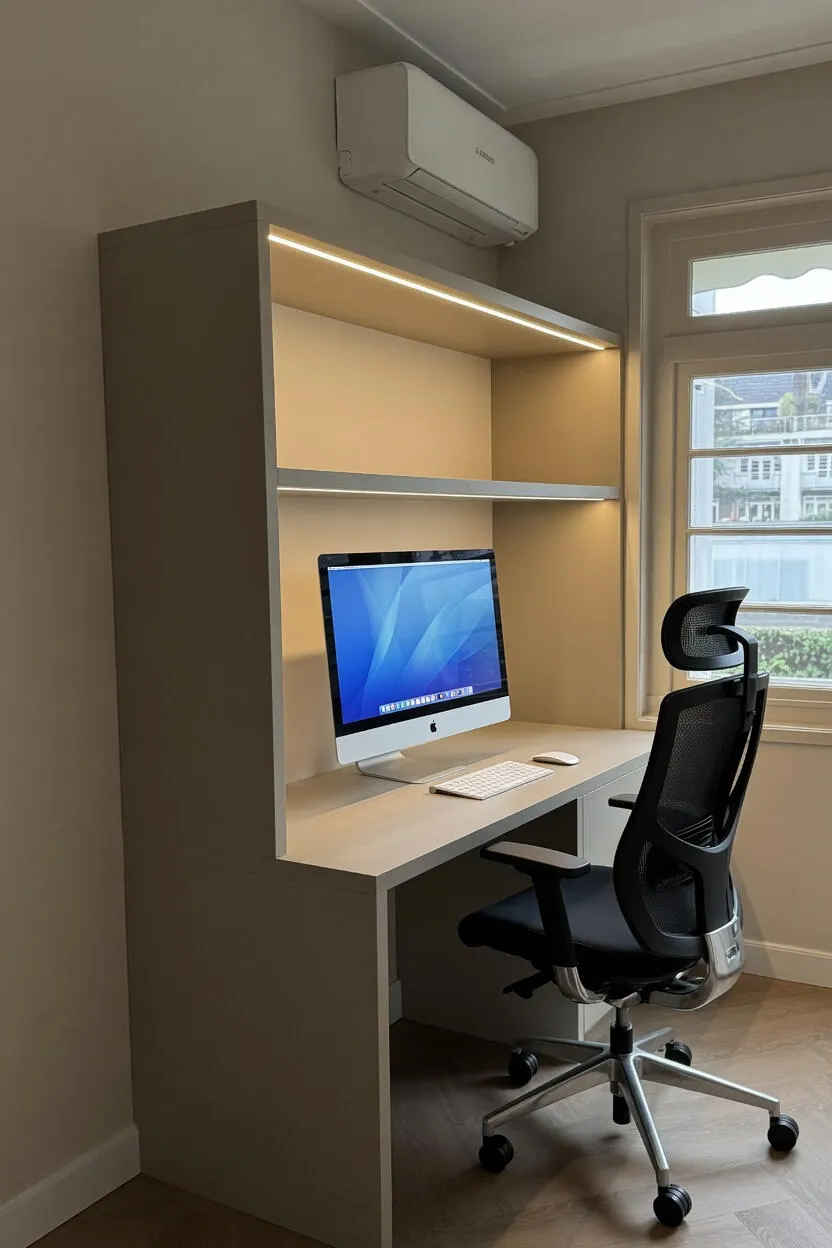Interieurdetail uit een gerenoveerd appartement